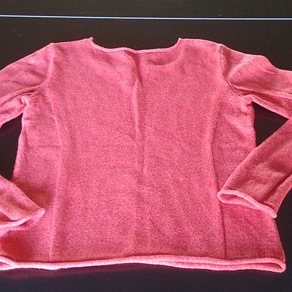 Sundance Orange Red Homestead Henley1/4 Button Sweater Size PS - Picture 8 of 8